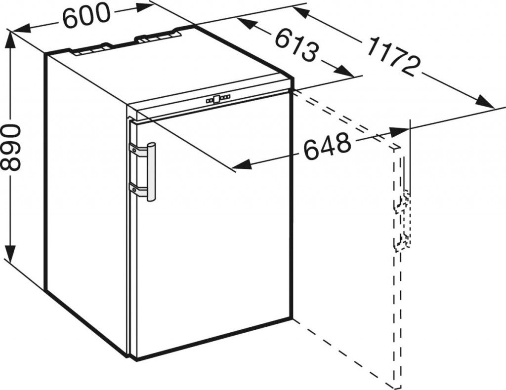 Liebherr Wijnbewaarkast Vinothek WKr 1811-22 - 66 flessen