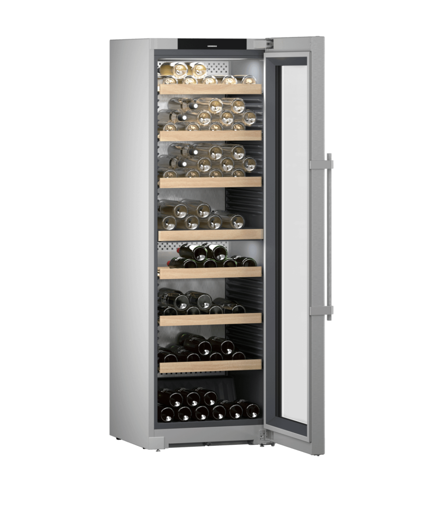 Liebherr Wijnklimaatkast Vinidor met rvs glasdeur WPsd 5252