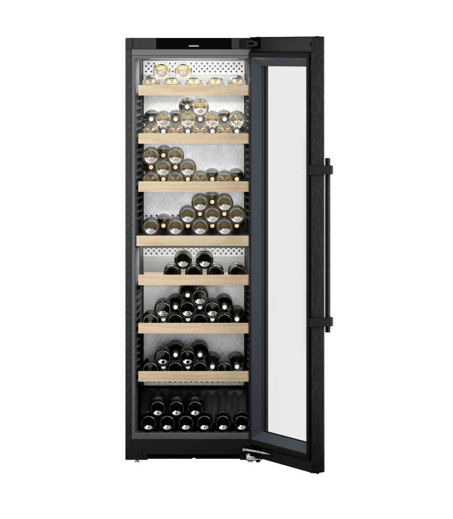 Liebherr Wijnklimaatkast Vinidor BlackSteel glasdeur WPbsi 5252